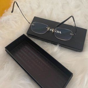 Prada Rimless Prescription Eye Glasses